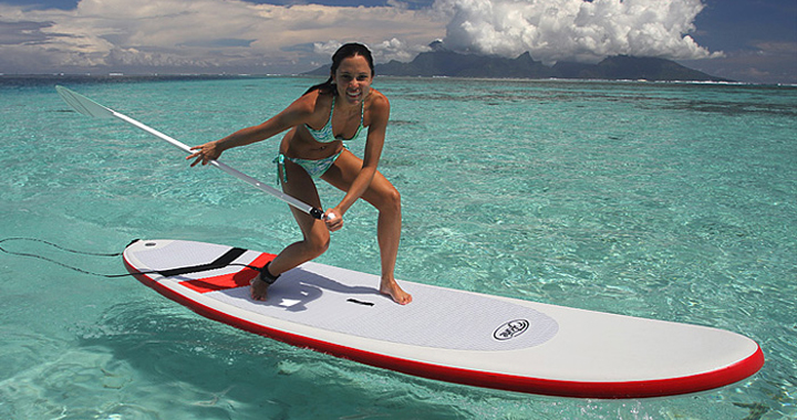 paddle surf